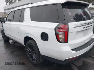 2022 Chevrolet Suburban LT with VIN 1GNSKCKD2NR174442, listed as a IAAI auction lot 41902034 with 41,120 mi miles. Bid and sale history available at carsss.com. Image 3.