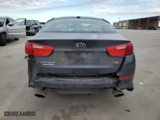 2015 Kia Optima LX with VIN 5XXGM4A75FG472112, listed as a Copart auction lot 41607535 with 152,139 mi miles and Salvage Title. Bid and sale history available at carsss.com. Image 6.
