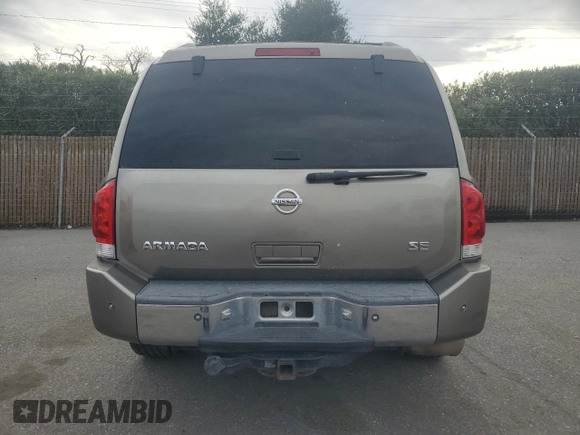 2007 Nissan Armada SE с VIN 5N1AA08A17N708331, выставлен на аукционе Copart как лот 49827135 с пробегом 235 239 миль миль и Списание • Salvage title. История ставок и продаж доступна на DreamBid. Изображение 6.