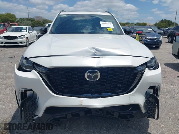 2025 Mazda CX-70 Premium Plus with VIN JM3KJEHA6S1103427, listed as a IAAI auction lot 42108563 with 3,741 mi miles and . Bid and sale history available at DreamBid. Image 12.