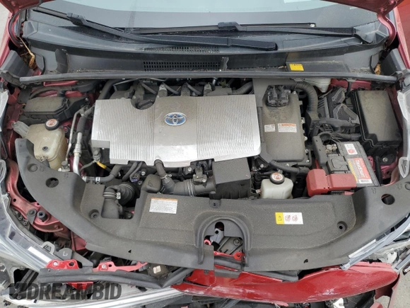 2017 Toyota Prius Two z VIN JTDKARFU6H3529449, wystawiony jako Copart lot #56141575 z przebiegiem 53 708 mil mil oraz Szkoda całkowita • Salvage title. Historia ofert i sprzedaży dostępna na DreamBid. Obrazek 11.