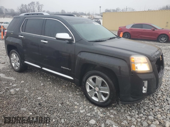 2015 GMC Terrain Denali with VIN 2GKALUEK4F6292611, listed as a Copart auction lot 43022335 with 124,229 mi miles and Salvage Title. Bid and sale history available at carsss.com. Image 4.