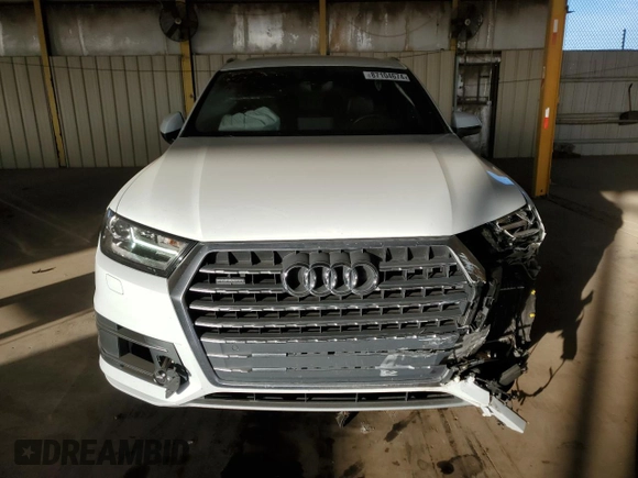 2019 Audi Q7 Premium with VIN WA1AAAF72KD003418, listed as a Copart auction lot 87104674 with 70,863 mi miles and Salvage title. Bid and sale history available at DreamBid. Image 5.