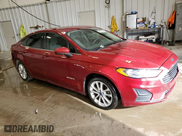 2019 Ford Fusion Hybrid SE with VIN 3FA6P0LU7KR225576, listed as a Copart auction lot 46227675 with 123,478 mi miles and Salvage Title. Bid and sale history available at carsss.com. Image 4.