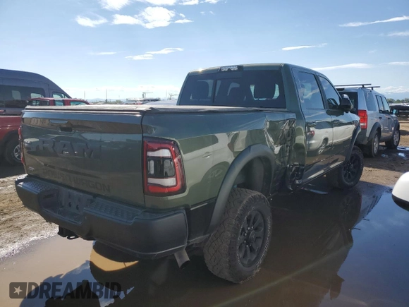 2020 Ram 2500 Power Wagon with VIN 3C6TR5EJ1LG273814, listed as a Copart auction lot 72032834 with 47,982 mi miles and Salvage Title. Bid and sale history available at carsss.com. Image 3.