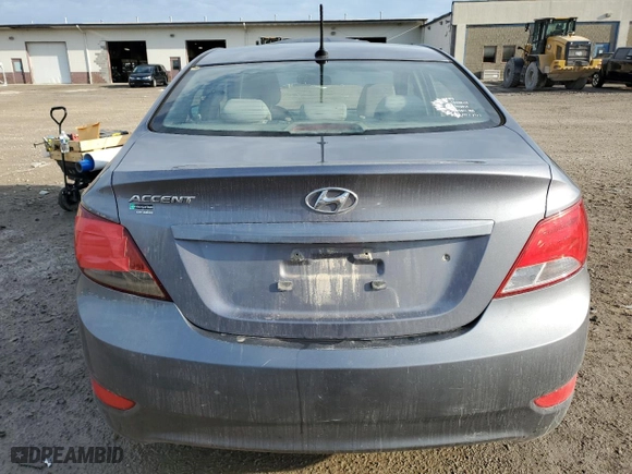 2017 Hyundai Accent SE with VIN KMHCT4AE1HU313886, listed as a Copart auction lot 51102785 with 133,073 mi miles and Salvage Title. Bid and sale history available at carsss.com. Image 6.