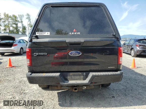2015 Ford F-150 XLT with VIN 1FTEX1E81FFC59138, listed as a Copart auction lot 64074145 with 186,962 mi miles and Salvage title. Bid and sale history available at DreamBid. Image 6.