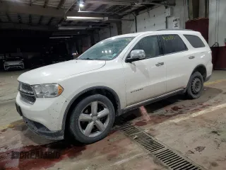 2012 Dodge Durango Citadel with VIN 1C4RDJEG2CC363569, listed as a Copart auction lot 43261555 with 191,464 mi miles and Salvage Title. Bid and sale history available at DreamBid. Image 1.