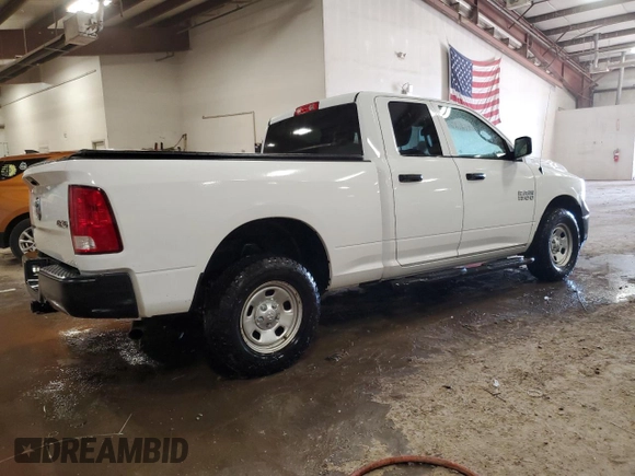 2018 Ram 1500 Express with VIN 1C6RR7FG0JS343902, listed as a Copart auction lot 48486915 with 218,004 mi miles and Clean Title. Bid and sale history available at carsss.com. Image 3.