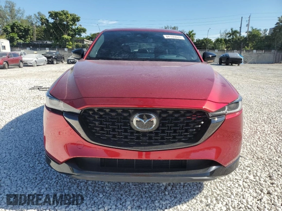 2022 Mazda CX-5 2.5 Turbo with VIN JM3KFBAY9N0560069, listed as a Copart auction lot 84155024 with 36,352 mi miles and Salvage Title. Bid and sale history available at carsss.com. Image 5.