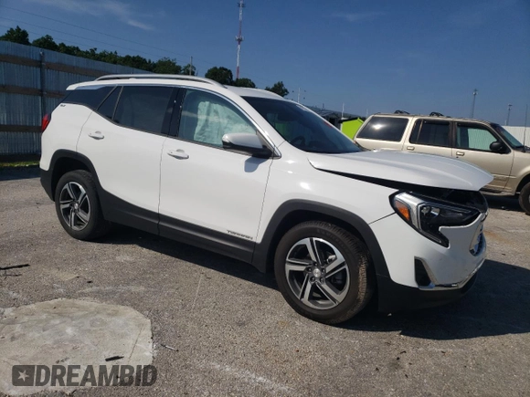 2020 GMC Terrain SLT с VIN 3GKALPEV2LL158375, выставлен на аукционе Copart как лот 61925215 с пробегом 37 397 миль миль и Списание • Salvage title. История ставок и продаж доступна на DreamBid. Изображение 4.