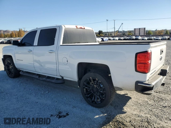 2017 Chevrolet Silverado 1500 LT with VIN 1GCPCREC7HF124062, listed as a Copart auction lot 81940204 with 105,516 mi miles and Salvage Title. Bid and sale history available at DreamBid. Image 2.