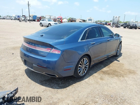 2019 Lincoln MKZ Reserve I with VIN 3LN6L5C99KR601818, listed as a IAAI auction lot 42334586 with 59,883 mi miles and . Bid and sale history available at DreamBid. Image 4.
