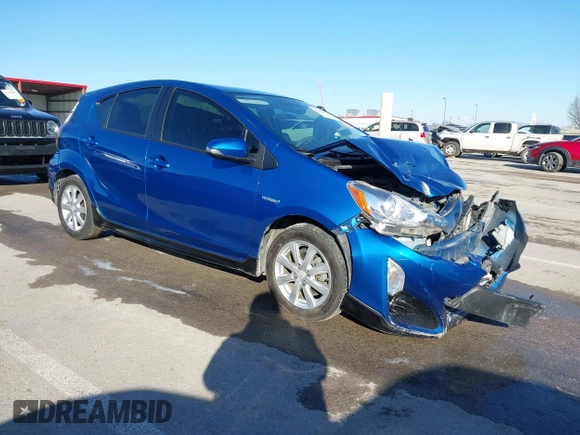 2017 Toyota Prius One with VIN JTDKDTB35H1594029, listed as a IAAI auction lot 41420731 with 153,861 mi miles. Bid and sale history available at carsss.com. Image 1.