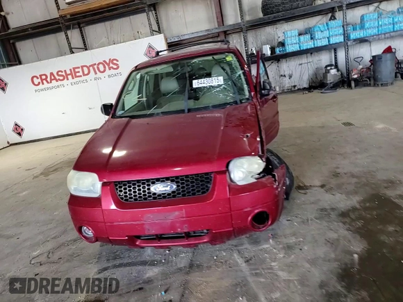 2005 Ford Escape Limited with VIN 1FMCU94175KA14865, listed as a Copart auction lot 64430815 with Not provided miles and Salvage title. Bid and sale history available at DreamBid. Image 14.
