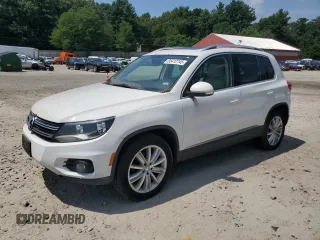 2013 Volkswagen Tiguan SE with VIN WVGBV7AX7DW519222, listed as a Copart auction lot 66412745 with 212,404 mi miles and Clean title. Bid and sale history available at DreamBid. Image 1.