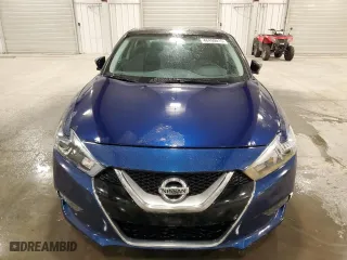 2018 Nissan Maxima SL with VIN 1N4AA6AP6JC383853, listed as a Copart auction lot 48490015 with 0 mi miles and Salvage Title. Bid and sale history available at carsss.com. Image 5.