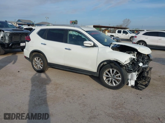 2019 Nissan Rogue SV with VIN KNMAT2MT7KP528124, listed as a IAAI auction lot 41898662 with 70,909 mi miles. Bid and sale history available at carsss.com. Image 14.