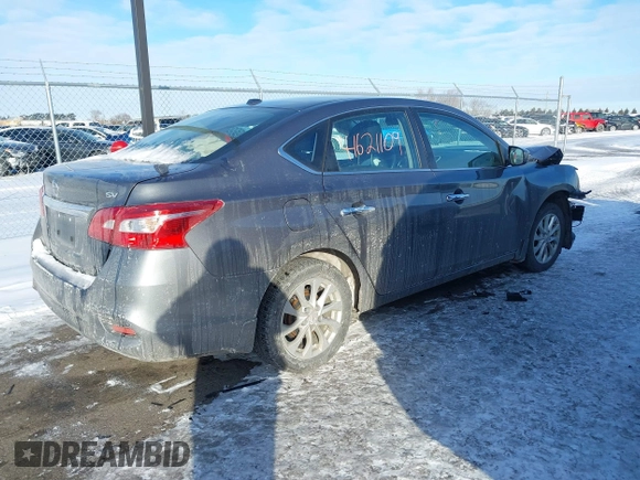 2019 Nissan Sentra SV with VIN 3N1AB7AP2KY372390, listed as a IAAI auction lot 41621109 with 49,462 mi miles and . Bid and sale history available at DreamBid. Image 4.