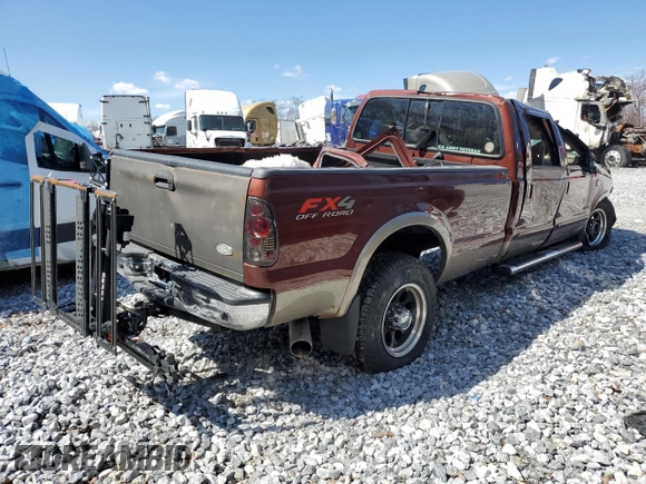 2006 Ford F-350 XL with VIN 1FTWW31PX6EC10333, listed as a Copart auction lot 49865125 with Not Provided miles and Salvage Title. Bid and sale history available at DreamBid. Image 3.