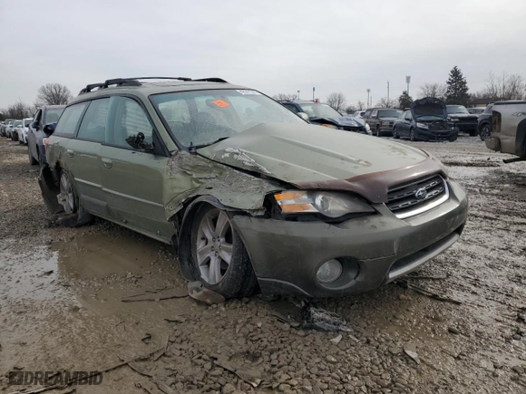 2005 Subaru Legacy Wagon (Natl) Outback R L.L. Bean Edition with VIN 4S4BP86C454360761, listed as a Copart auction lot 42941995 with 0 mi miles and Salvage Title. Bid and sale history available at carsss.com. Image 4.