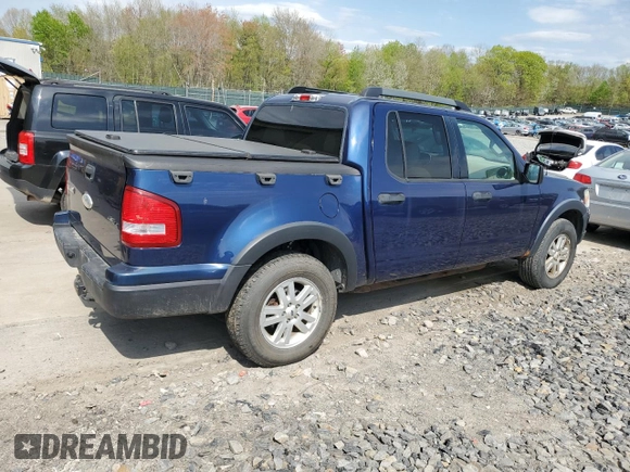 2007 Ford Explorer Sport Trac XLT with VIN 1FMEU51K27UA32194, listed as a Copart auction lot 54685355 with 99,879 mi miles and Clean title. Bid and sale history available at DreamBid. Image 3.