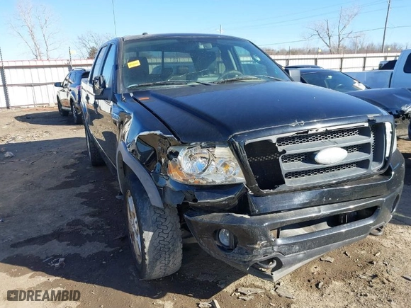 2007 Ford F-150 XLT with VIN 1FTPW14V47KC01746, listed as a IAAI auction lot 41690809 with 116,880 mi miles. Bid and sale history available at carsss.com. Image 6.