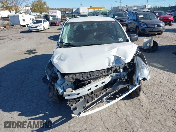 2020 Mitsubishi Mirage G4 SE with VIN ML32F4FJ5LHF09981, listed as a IAAI auction lot 40690403 with Not Provided miles. Bid and sale history available at carsss.com. Image 12.