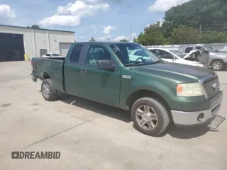 2007 Ford F-150 XL with VIN 1FTPX12V17FA62443, listed as a Copart auction lot 56409265 with 154,733 mi miles and Salvage title. Bid and sale history available at DreamBid. Image 4.