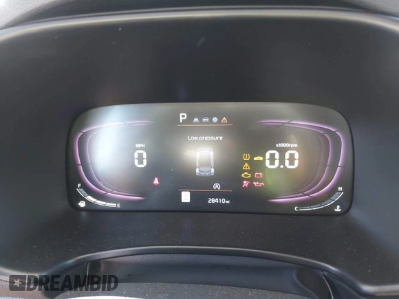 2024 Kia Soul S with VIN KNDJ23AU7R7227529, listed as a IAAI auction lot 42233767 with 28,410 mi miles and . Bid and sale history available at DreamBid. Image 7.