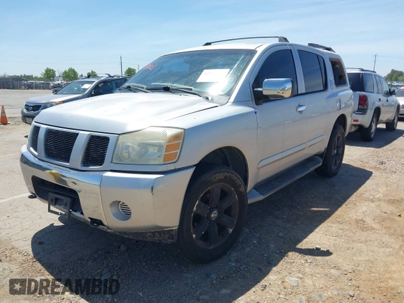 2004 Nissan Armada LE z VIN 5N1AA08B54N738694, wystawiony jako IAAI lot #42185496 z przebiegiem 232 976 mil mil oraz . Historia ofert i sprzedaży dostępna na DreamBid. Obrazek 17.