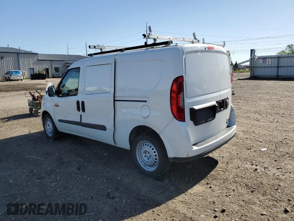 2022 Ram ProMaster City Cargo Tradesman with VIN ZFBHRFAB5N6W66936, listed as a Copart auction lot 56291705 with 42,653 mi miles and Salvage title. Bid and sale history available at DreamBid. Image 2.