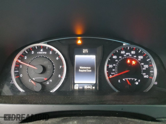 2017 Toyota Camry XLE с VIN 4T1BF1FK0HU690841, выставлен на аукционе Copart как лот 56141385 с пробегом 86 442 миль миль и Списание • Salvage title. История ставок и продаж доступна на DreamBid. Изображение 9.