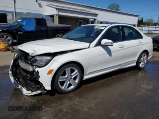 2011 Mercedes-Benz C 300 Sport with VIN WDDGF8BB4BR152474, listed as a Copart auction lot 55086685 with 192,748 mi miles and Salvage title. Bid and sale history available at DreamBid. Image 1.