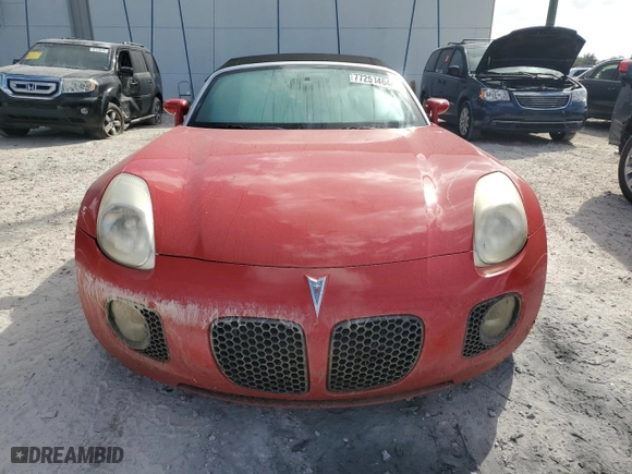 2007 Pontiac Solstice GXP with VIN 1G2MG35X47Y134580, listed as a Copart auction lot 77258464 with 0 mi miles and Salvage Title. Bid and sale history available at carsss.com. Image 5.