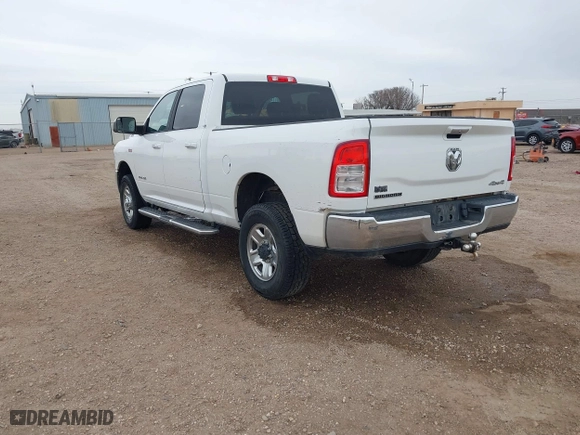 2019 Ram 2500 Big Horn with VIN 3C6UR5DJ8KG544954, listed as a IAAI auction lot 41588673 with 50,410 mi miles. Bid and sale history available at carsss.com. Image 3.