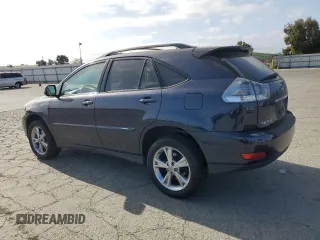 2007 Lexus RX 400h with VIN JTJGW31U572003410, listed as a Copart auction lot 54107905 with 216,972 mi miles and Clean Title. Bid and sale history available at DreamBid. Image 2.
