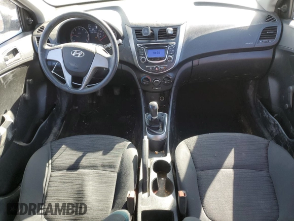 2016 Hyundai Accent SE with VIN KMHCT5AE5GU238520, listed as a Copart auction lot 47424015 with 222,125 mi miles and Salvage Title. Bid and sale history available at carsss.com. Image 8.