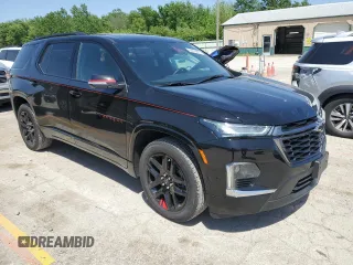 2023 Chevrolet Traverse Premier with VIN 1GNERKKW7PJ191520, listed as a Copart auction lot 56208895 with 31,286 mi miles and Salvage title. Bid and sale history available at DreamBid. Image 4.