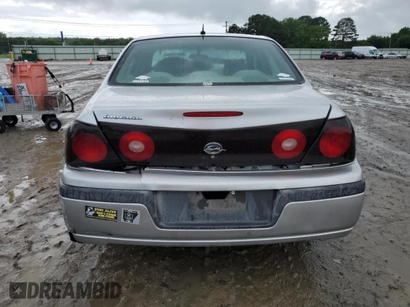 2005 Chevrolet Impala с VIN 2G1WF52E059162053, выставлен на аукционе Copart как лот 56704755 с пробегом Не указан миль и Списание • Salvage title. История ставок и продаж доступна на DreamBid. Изображение 6.