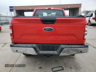 2018 Ford F-150 XL with VIN 1FTMF1EB5JFC94669, listed as a Copart auction lot 82280994 with 16,133 mi miles and Salvage Title. Bid and sale history available at carsss.com. Image 6.