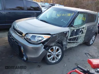 2016 Kia Soul + with VIN KNDJP3A55G7327099, listed as a IAAI auction lot 41703217 with 116,010 mi miles. Bid and sale history available at carsss.com. Image 17.