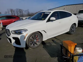 2022 BMW X6 xDrive40i with VIN 5UXCY6C00N9K74725, listed as a Copart auction lot 85287764 with 48,875 mi miles and Salvage Title. Bid and sale history available at carsss.com. Image 1.
