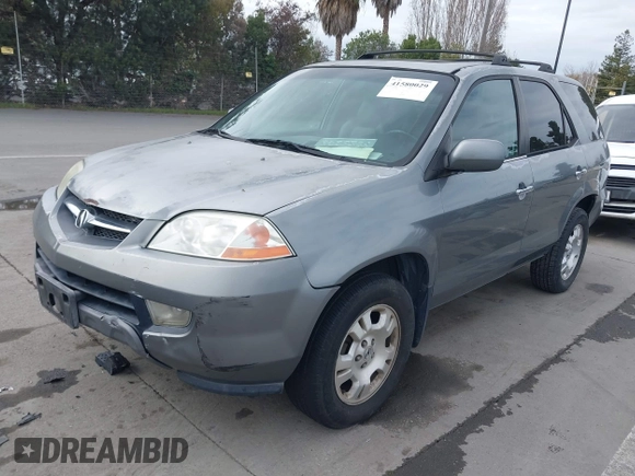 2001 Acura MDX with VIN 2HNYD182X1H531443, listed as a IAAI auction lot 41580029 with 249,106 mi miles. Bid and sale history available at carsss.com. Image 6.
