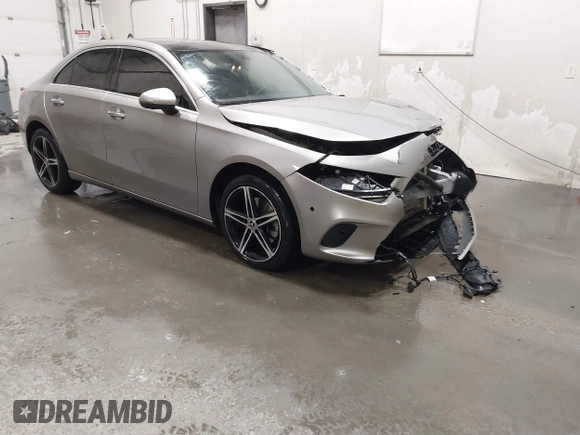 2019 Mercedes-Benz A 220 with VIN WDD3G4FB2KW032267, listed as a IAAI auction lot 41637000 with 51,121 mi miles and . Bid and sale history available at DreamBid. Image 1.