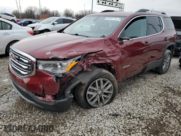 2017 GMC Acadia SLE z VIN 1GKKNSLA0HZ205999, wystawiony jako Copart lot #82444114 z przebiegiem Nie podano mil oraz Szkoda całkowita • Salvage title. Historia ofert i sprzedaży dostępna na DreamBid. Obrazek 1.