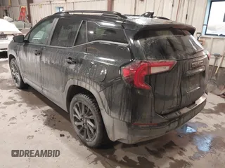 2024 GMC Terrain SLE with VIN 3GKALTEG9RL379135, listed as a IAAI auction lot 41270793 with 15,598 mi miles. Bid and sale history available at carsss.com. Image 3.