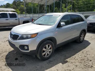2013 Kia Sorento LX with VIN 5XYKT4A68DG365097, listed as a Copart auction lot 52870425 with 120,488 mi miles and Clean Title. Bid and sale history available at carsss.com. Image 1.
