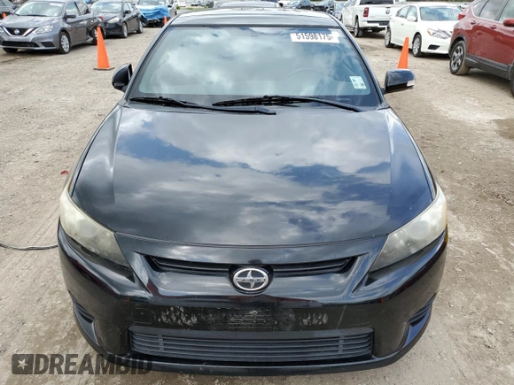 2013 Scion tC with VIN JTKJF5C71D3064733, listed as a Copart auction lot 51598175 with 148,932 mi miles and Salvage Title. Bid and sale history available at carsss.com. Image 5.