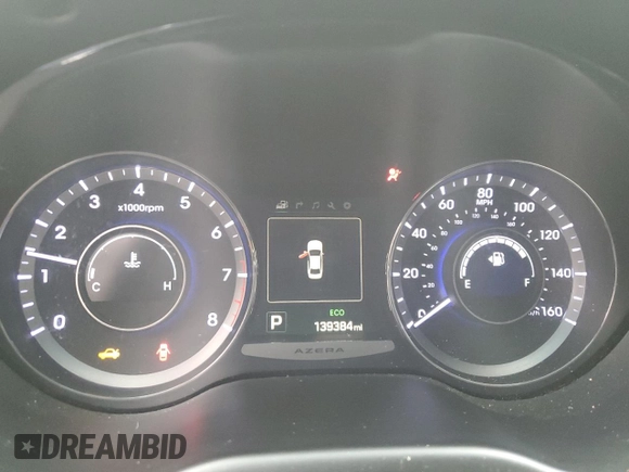 2015 Hyundai Azera с VIN KMHFG4JGXFA469152, выставлен на аукционе Copart как лот 43204565 с пробегом 139 384 миль миль и Списание • Salvage title. История ставок и продаж доступна на DreamBid. Изображение 9.